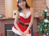 韩国妹子Pyo Eunji俏皮可爱的圣诞装，兔女郎装热舞！