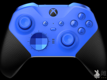 微软Xbox Elite无线控制器2代青春版-红/蓝已于今日上市：配备橡胶防滑握柄！