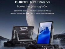 欧奇在海外发布RT7 Titan平板电脑：待机时长113天 售价999.97美元！