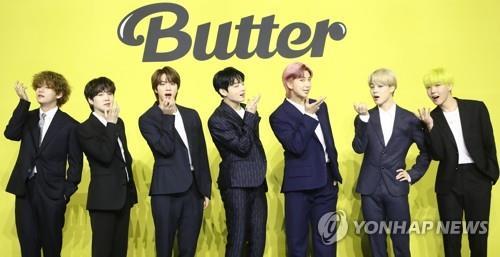 防弹少年团新歌“Butter”首次亮相英国官方单曲榜第 3 位