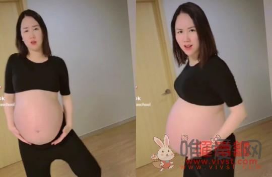 “三胞胎怀孕”黄信英近90公斤 轻装上阵四肢纤细