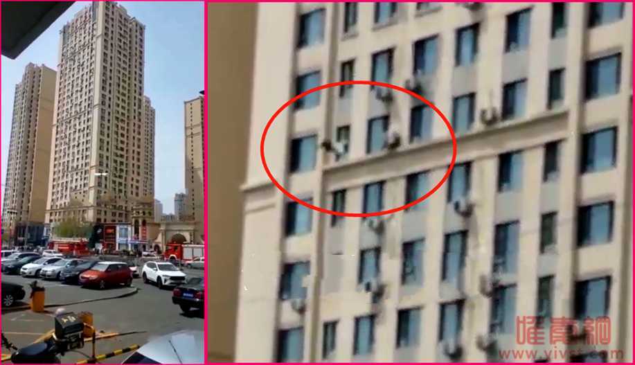 黑龙江哈尔滨某小区女子从12楼坠下,只摔断了一条腿!网友:她比车还结实