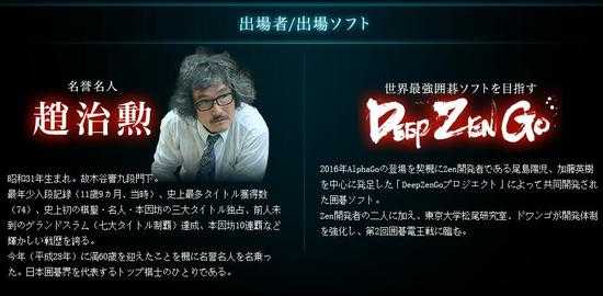 人机大战第二季提前上演 日本软件挑战赵治勋