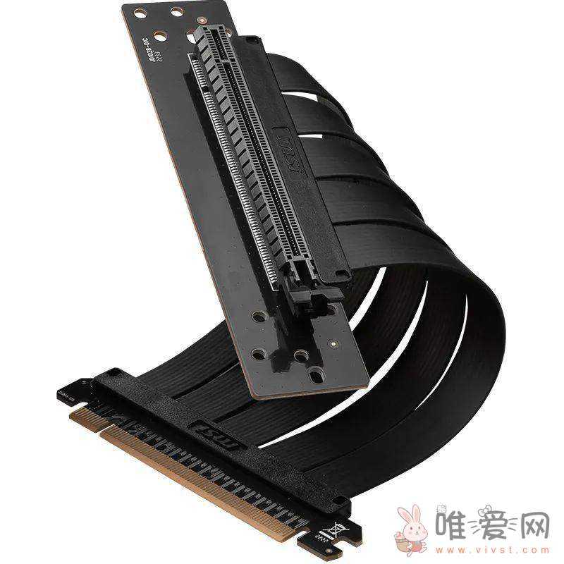 微星今日发布显卡专用延长线？支持PCIe 4.0全速运行！