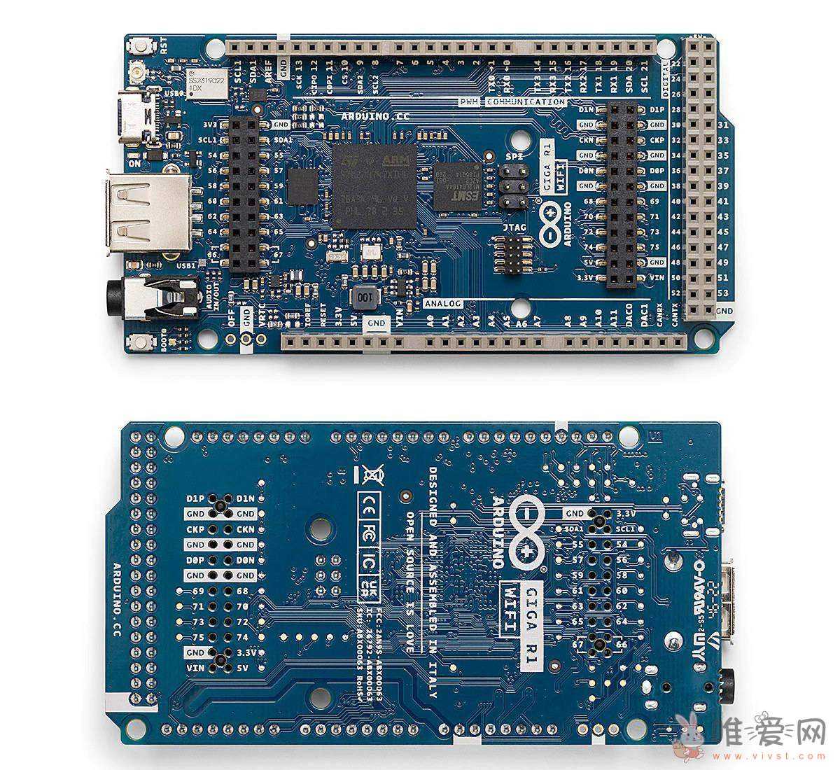 Arduino推出新款支持无线网络开发板GIGA R1 WiFi？现售价72.82美元！