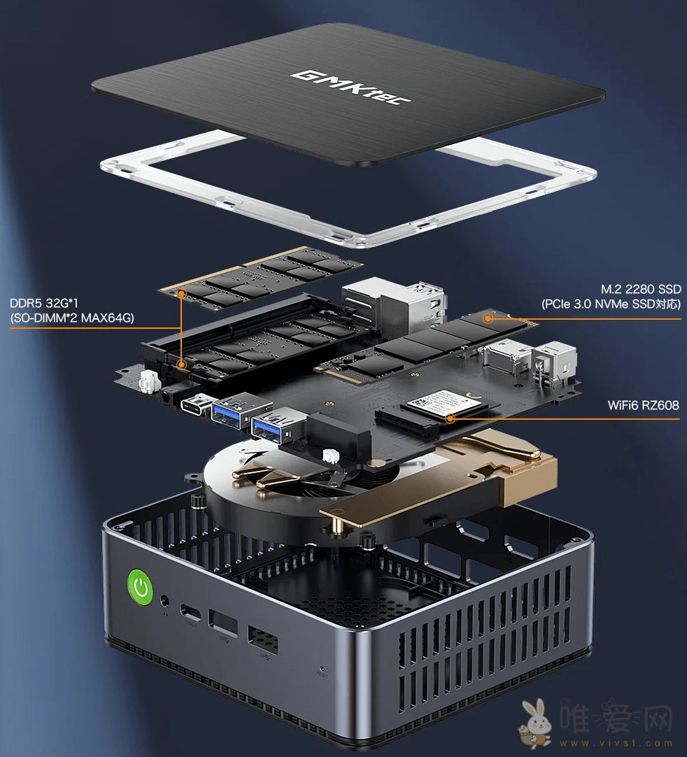 GMK发布NucBox K1/K2迷你电脑：售价分别为499美元、539美元！