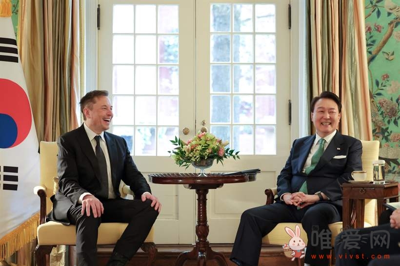 韩国总统尹锡悦会见马斯克：商讨特斯拉在韩建设超级工厂等投资事宜！