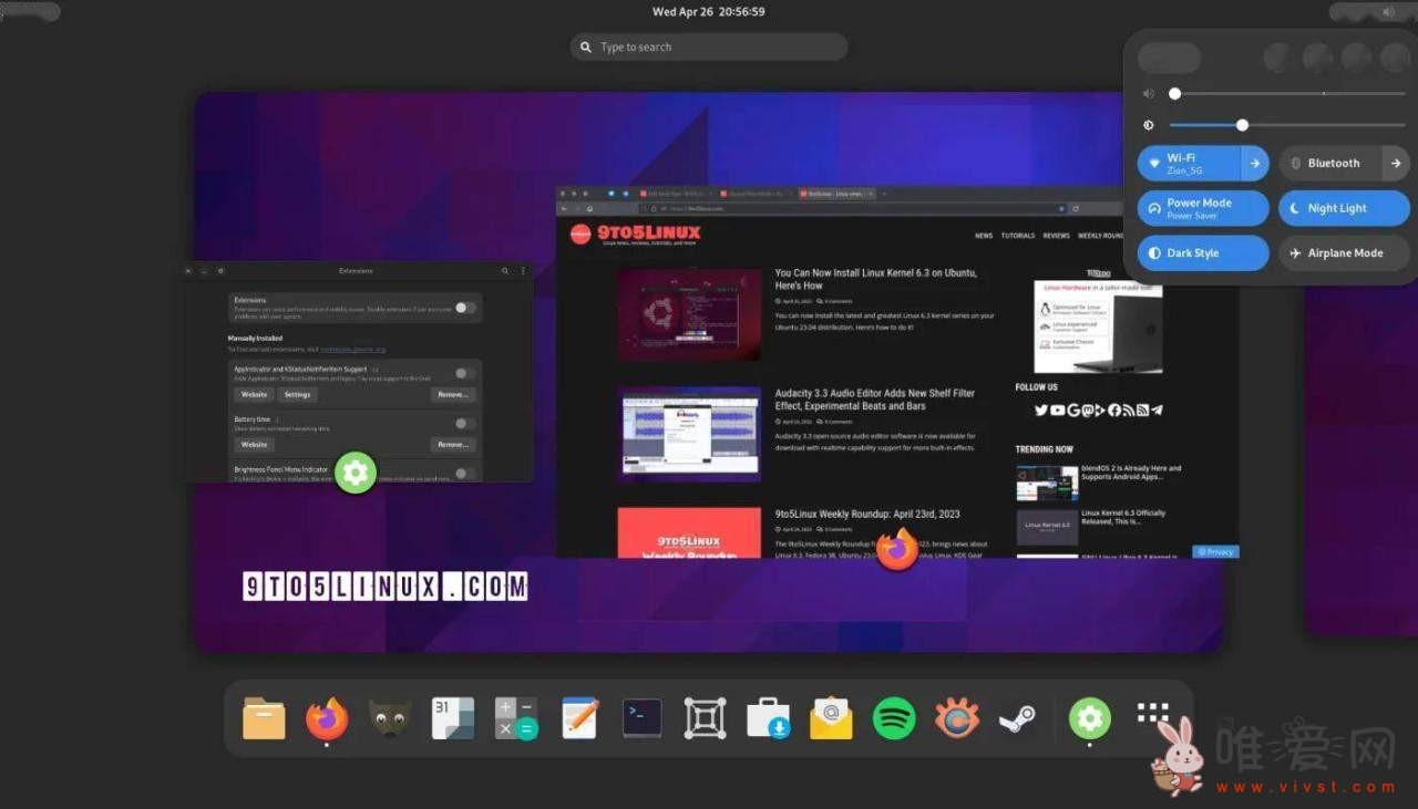 GNOME发布GNOME 44.1桌面环境版本：改进了浅色主题、文件管理器！