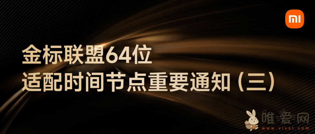 金标联盟重要通知：OPPO、vivo、小米等应用商店将逐步清理仅支持32位的应用！