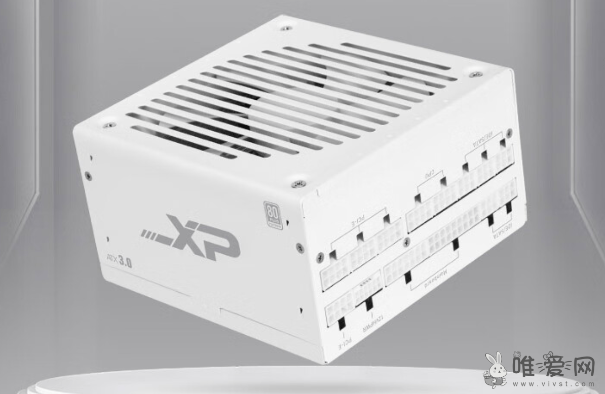 先马推出新款XP系列迷你主机电源雪装版：支持100-240V的宽范围电压！