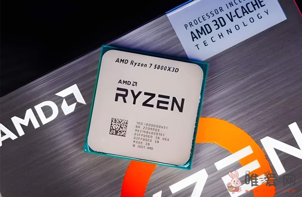 AMD锐龙7 5800X3D游戏处理器发布：采用6核12线程的Zen3核心！