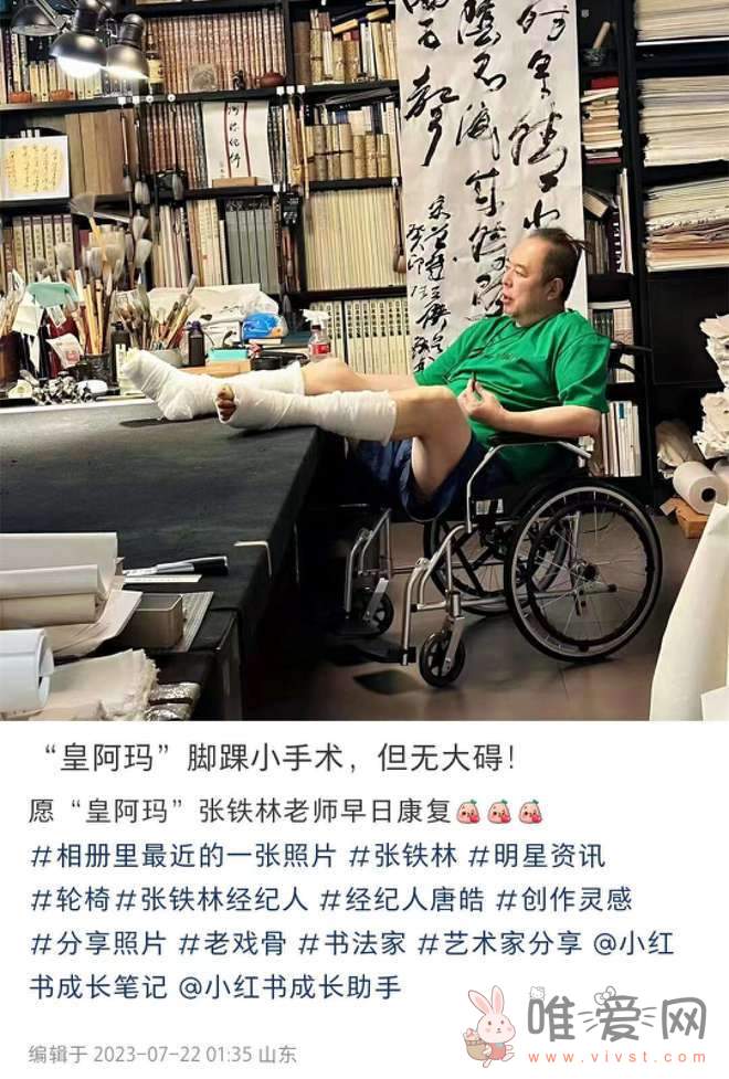 66岁张铁林晚年凄苦！坐着轮椅不能走路靠卖字画演话剧为生？
