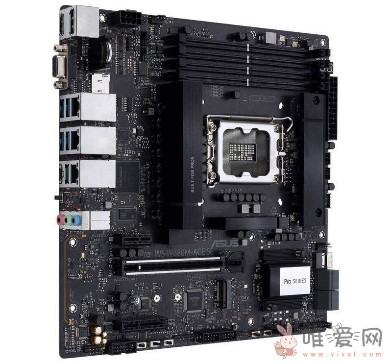 华硕发布Pro WS W680M-ACE SE主板：支持英特尔第12/13代酷睿！