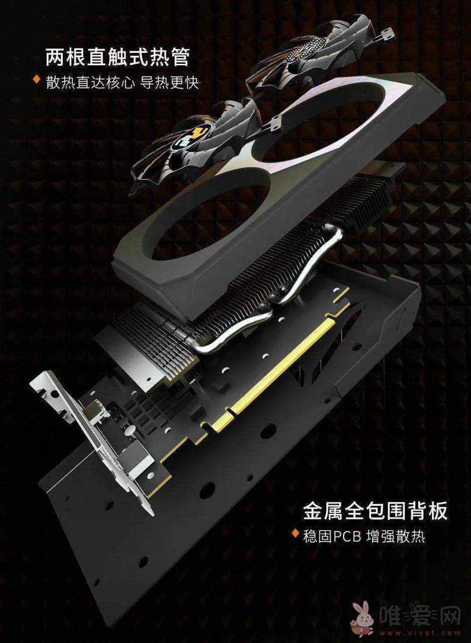 磐镭RX 6500 XT 8G版显卡亮相：定位于适配1080p中高画质游戏！