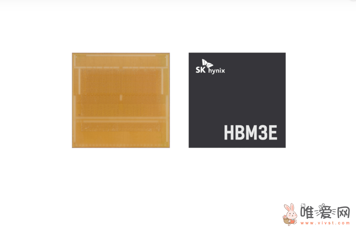SK海力士开发出全球最高规格HBM3E内存：用于AI行业 速度可达1.15TB/s！