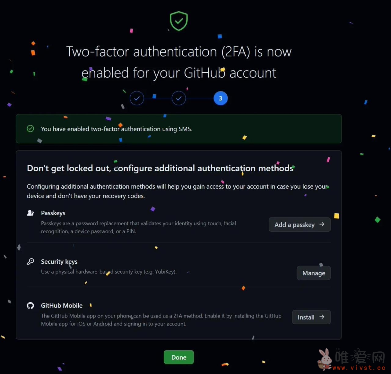 GitHub 提醒用户启用双重验证：否则将被限制使用部分账户功能！